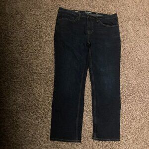 Goodfellow & Co Men's Jeans 40 W X 30 L Dark Blue Denim Slim Total Flex Zip Fly